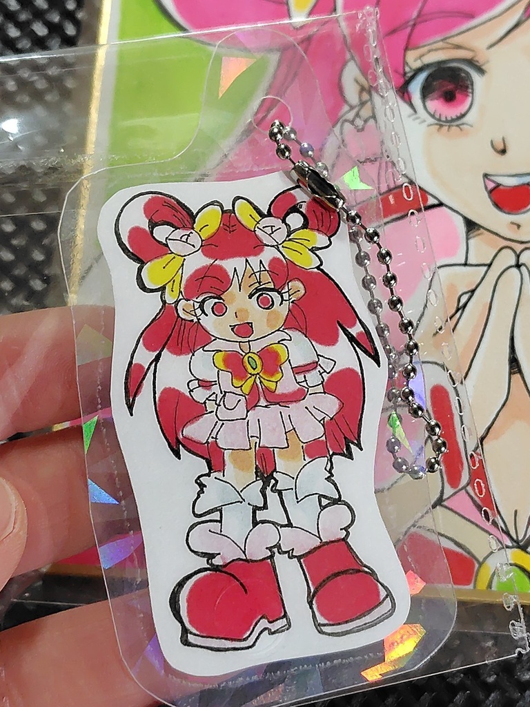 「?闇堕ち?」 プリキュア 色紙 イラスト