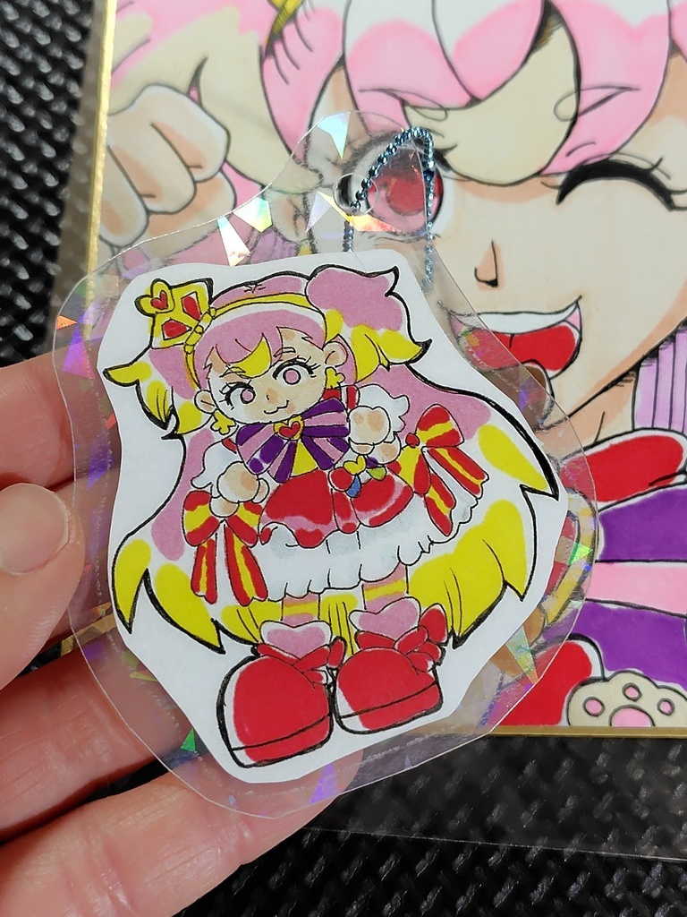 「?闇堕ち?」 プリキュア 色紙 イラスト