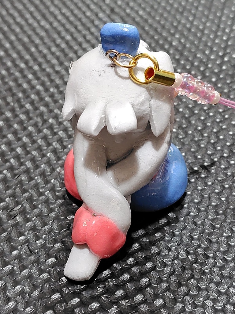 東方project えーりん 永琳 紙粘土フィギュア ハンドメイド