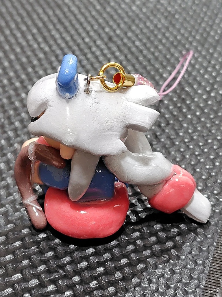 東方project えーりん 永琳 紙粘土フィギュア ハンドメイド