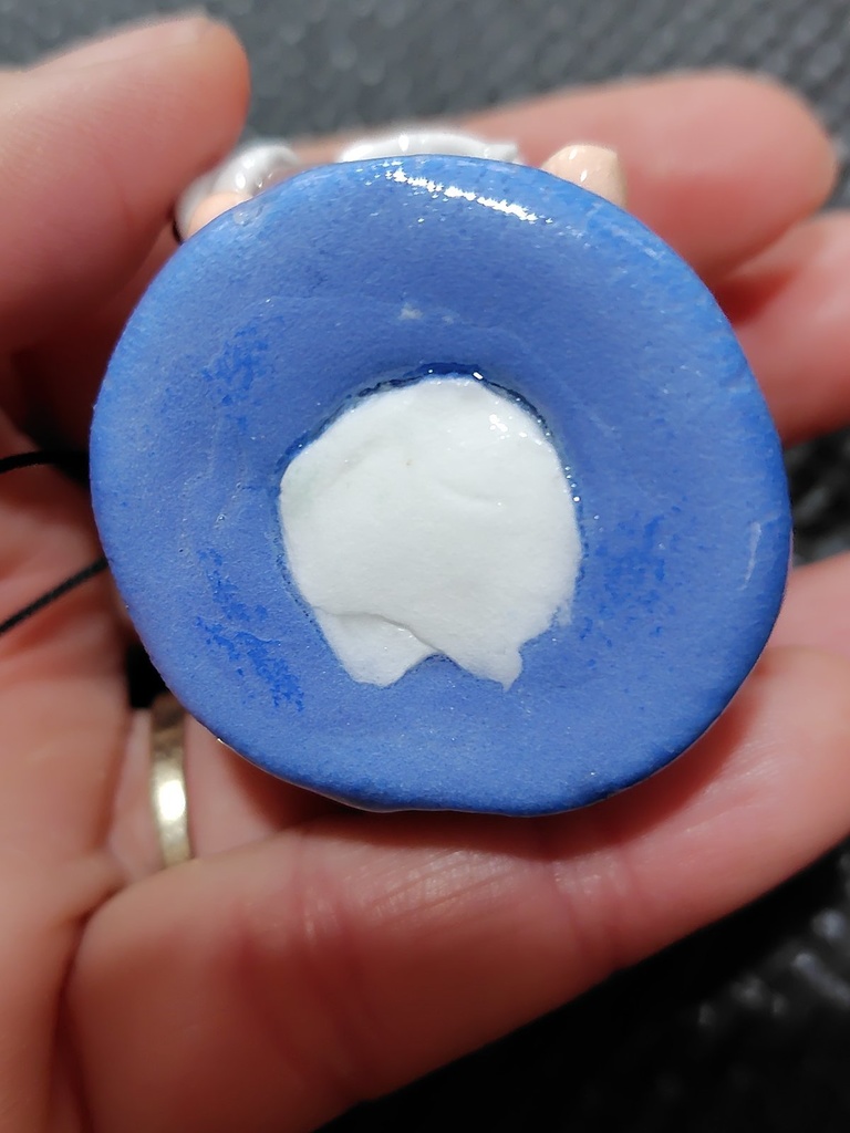 紙粘土 ハンドメイド 東方project 東風谷早苗 ストラップ フィギュア