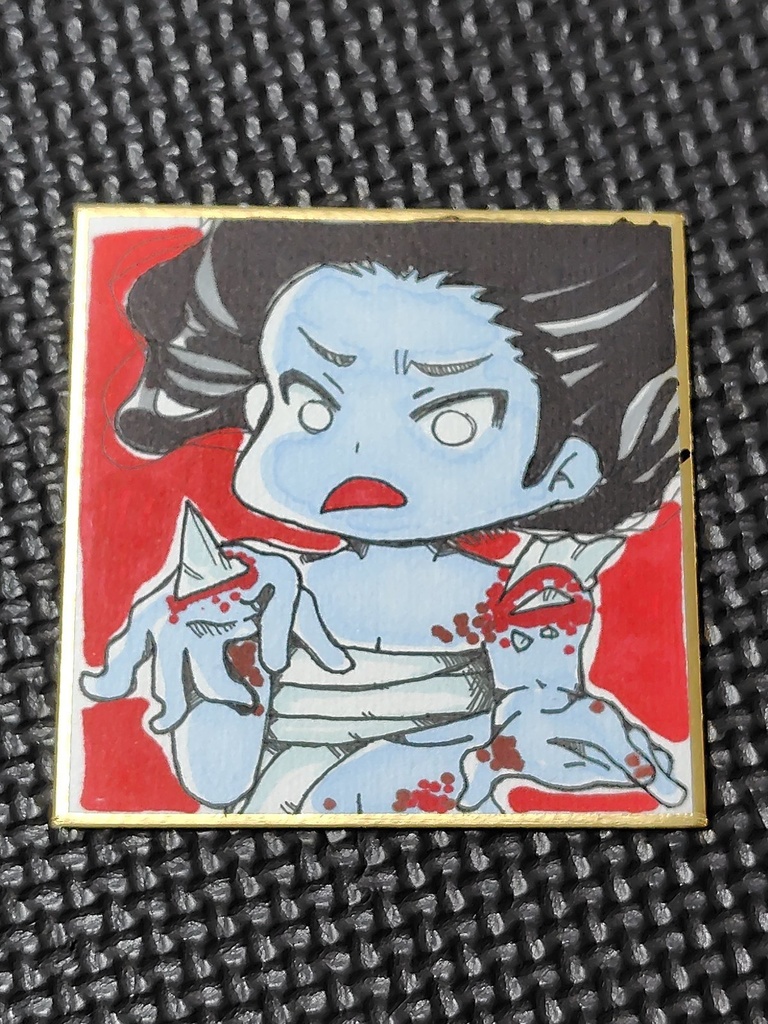 dbd スピリット ファンアート　豆色紙