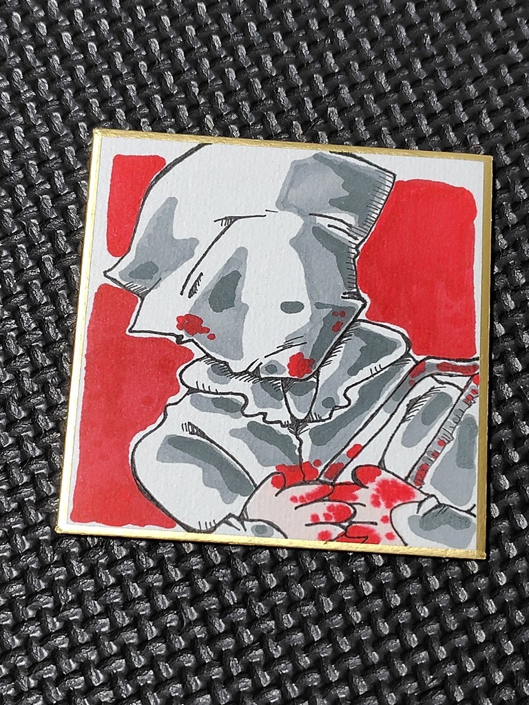 dbd ファンアート　ナース　豆色紙