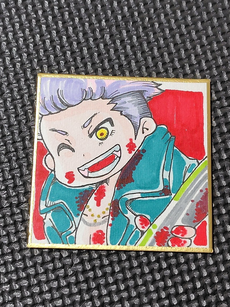 dbd トリックスター　ファンアート　豆色紙