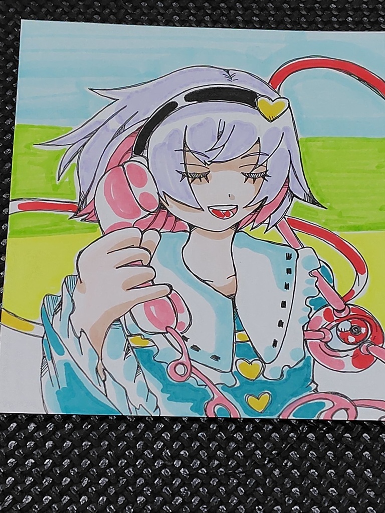 東方project 古明池さとり こいし2枚組 ファンアート イラスト