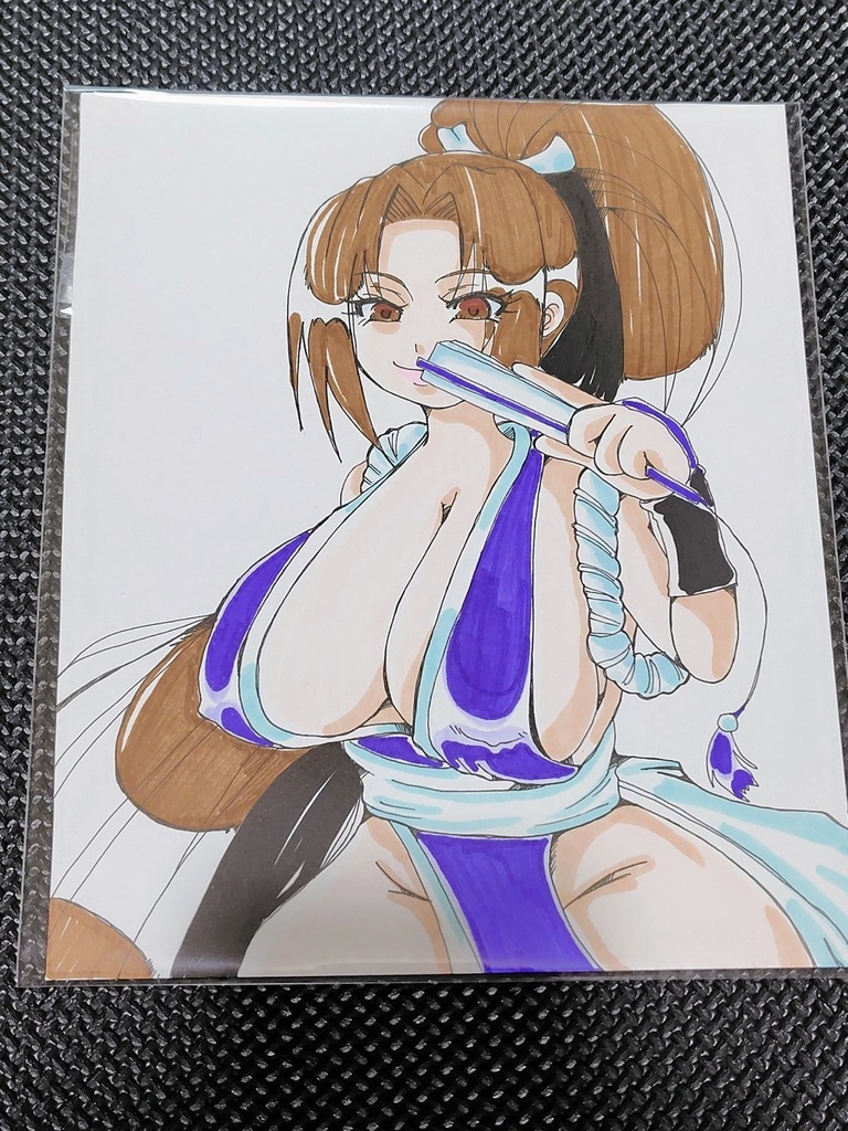 kOF　不知火舞　イラスト　原画イラスト