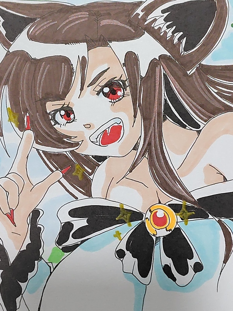 東方project 今泉影狼 原画イラスト イラスト