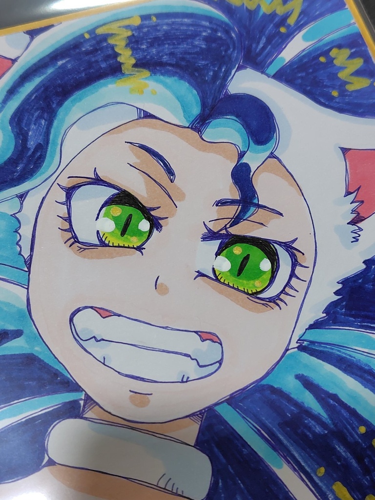 ヴァンパイアハンター フェリシア 中色紙 ファンアート