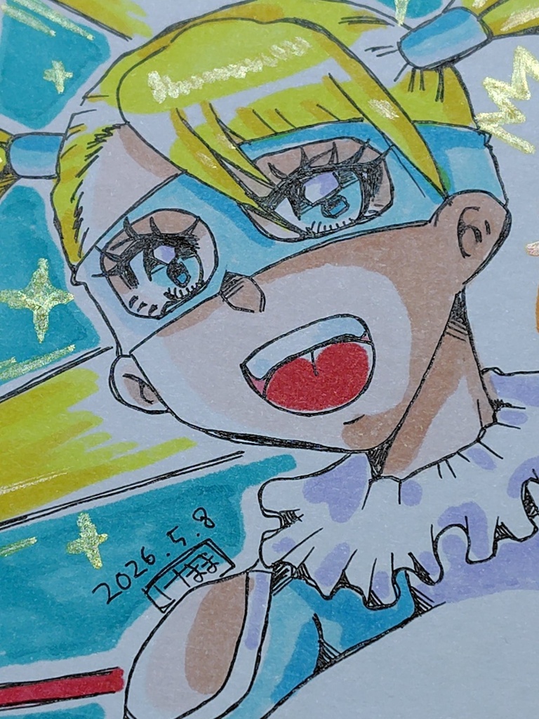 ストリートファイター レインボーミカ 中色紙