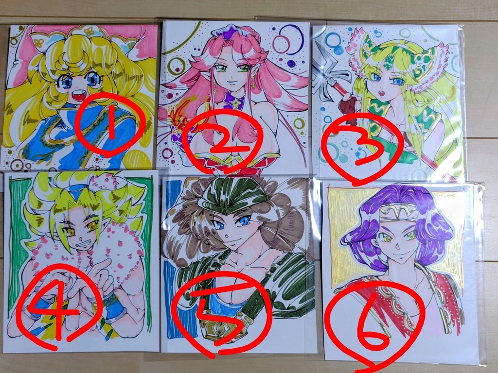 聖剣伝説3　原画イラスト