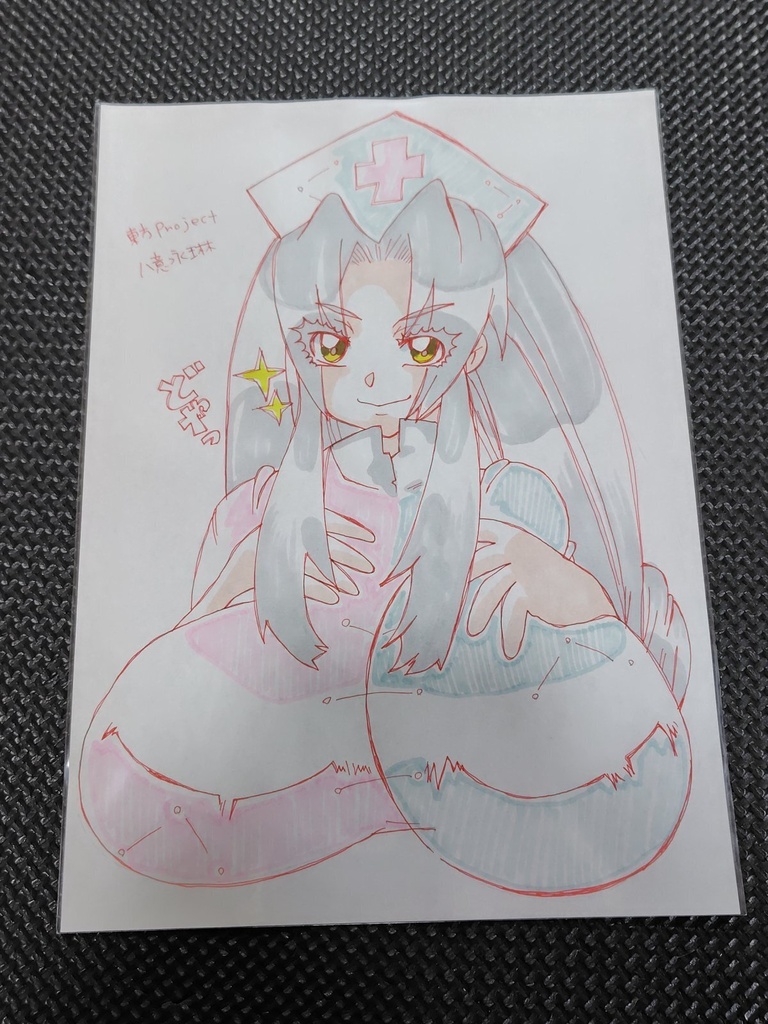 東方project B5サイズ 原画イラスト パステル風