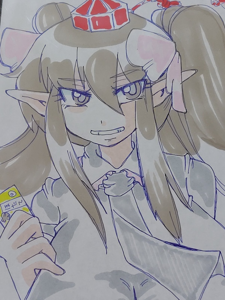 東方project B5サイズ 原画イラスト パステル風