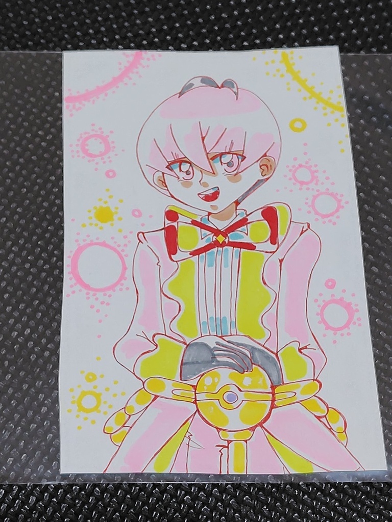 スター団　オルティガ　原画イラスト