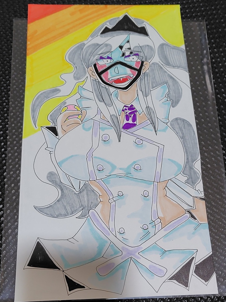 スター団　ビワ　原画イラスト