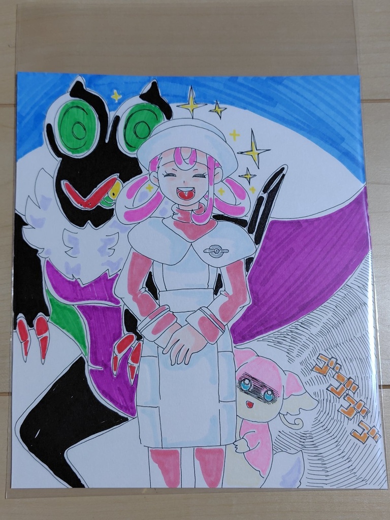 ポケモントレーナー 原画イラスト