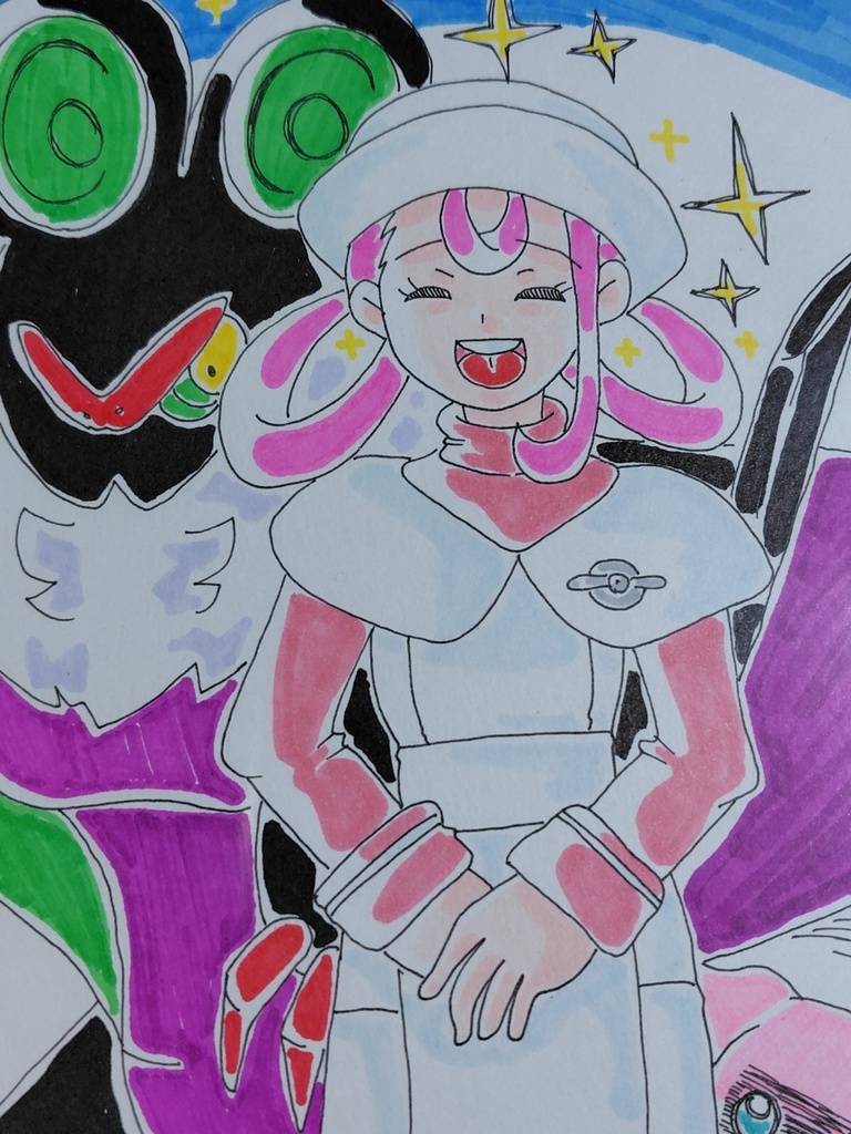 ポケモントレーナー 原画イラスト