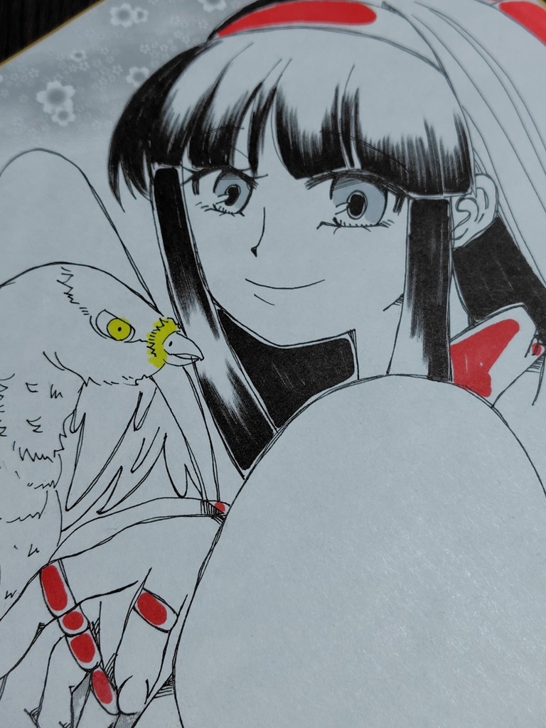 大色紙 サムライスピリッツ ナコルル