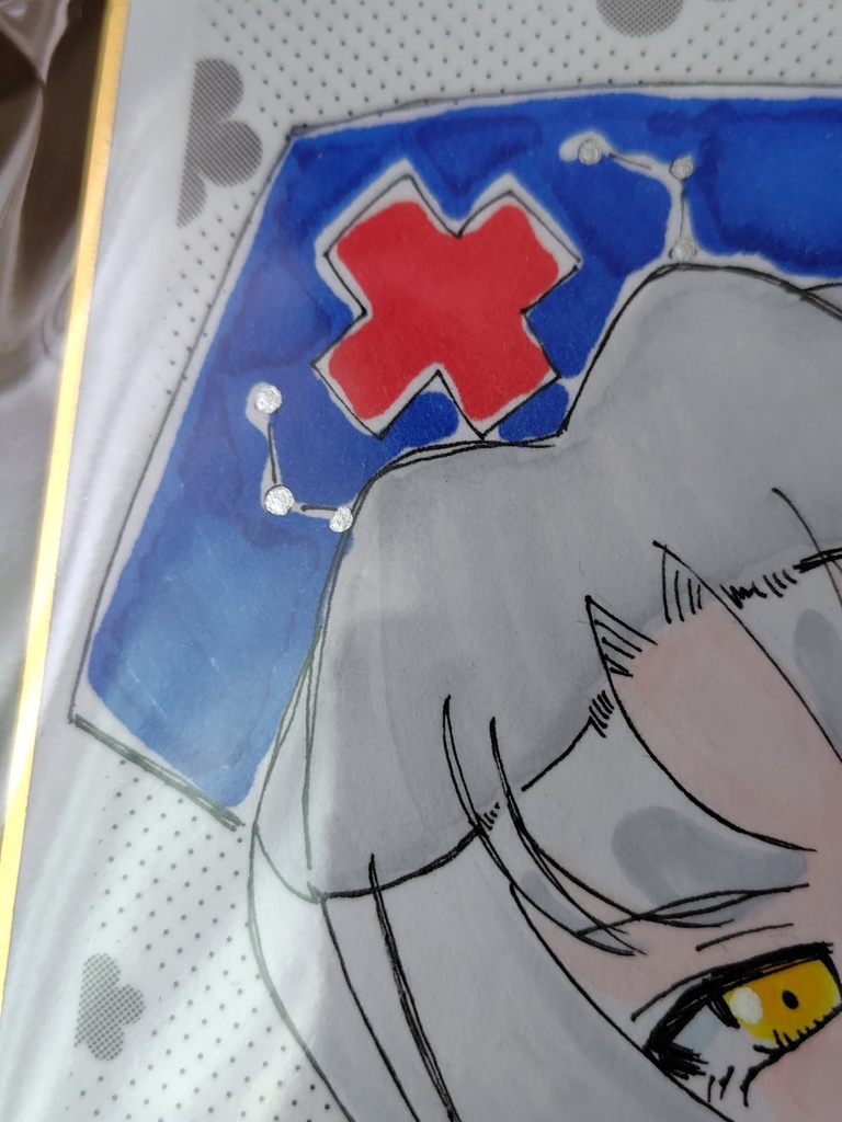 東方project えーりん 八意永琳 大色紙 少し難有り