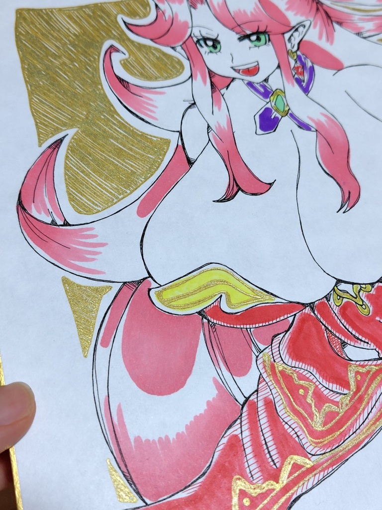聖剣伝説3 【大色紙】 アンジェラと美獣イザベラ