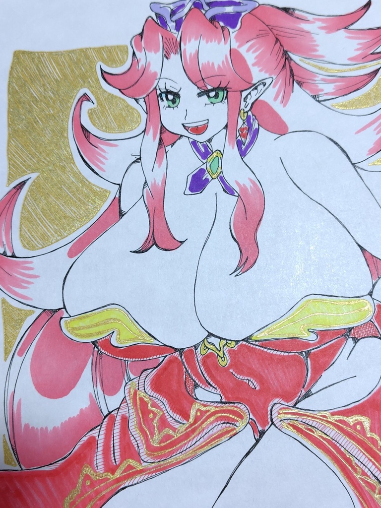 聖剣伝説3 【大色紙】 アンジェラと美獣イザベラ