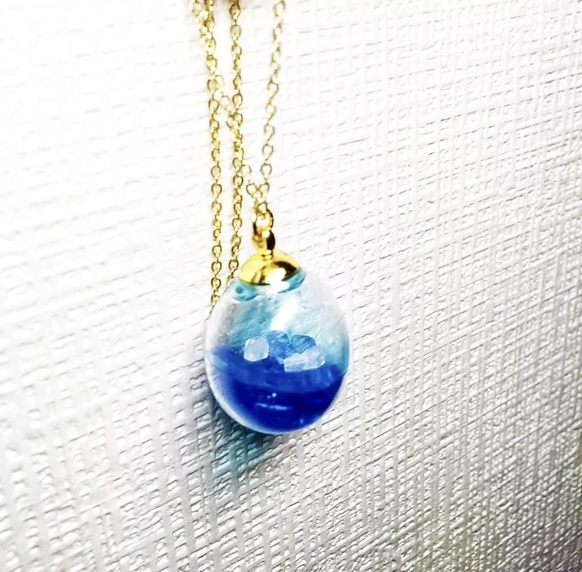 水風船モチーフネックレス