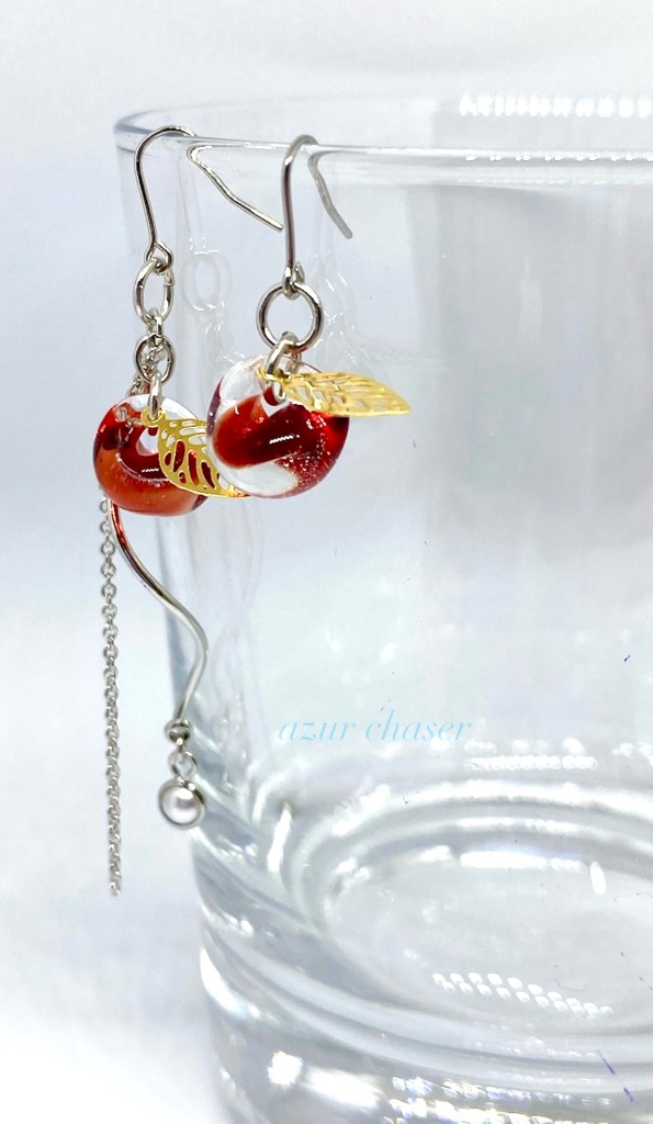 Bad Appleなピアス(イヤリング)