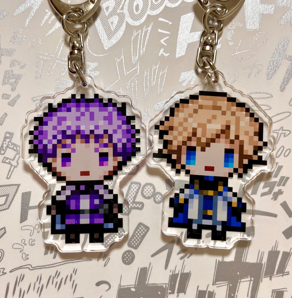 リーブラ隊長のドットアクキー