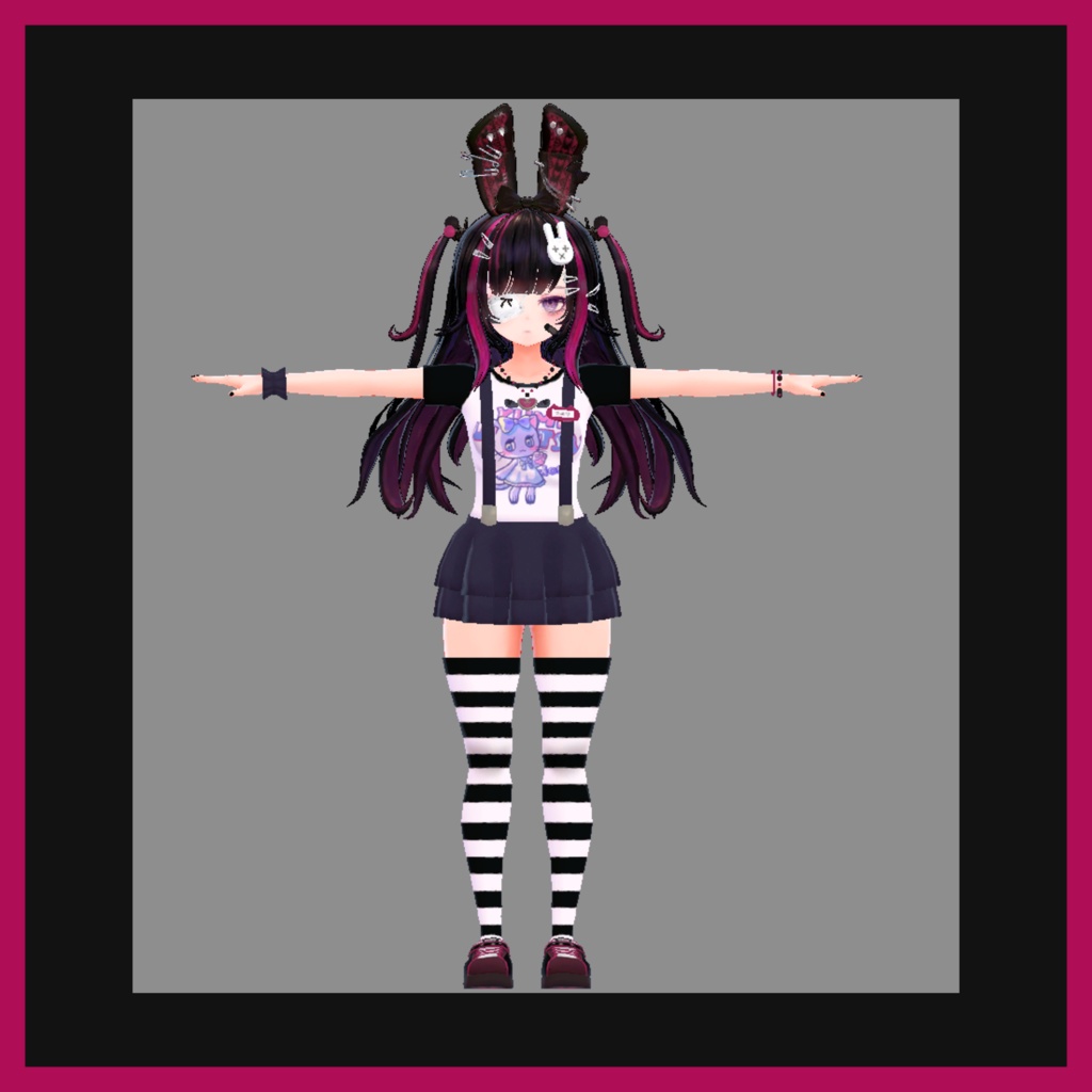 【黒兎さよりちゃん対応】女児服