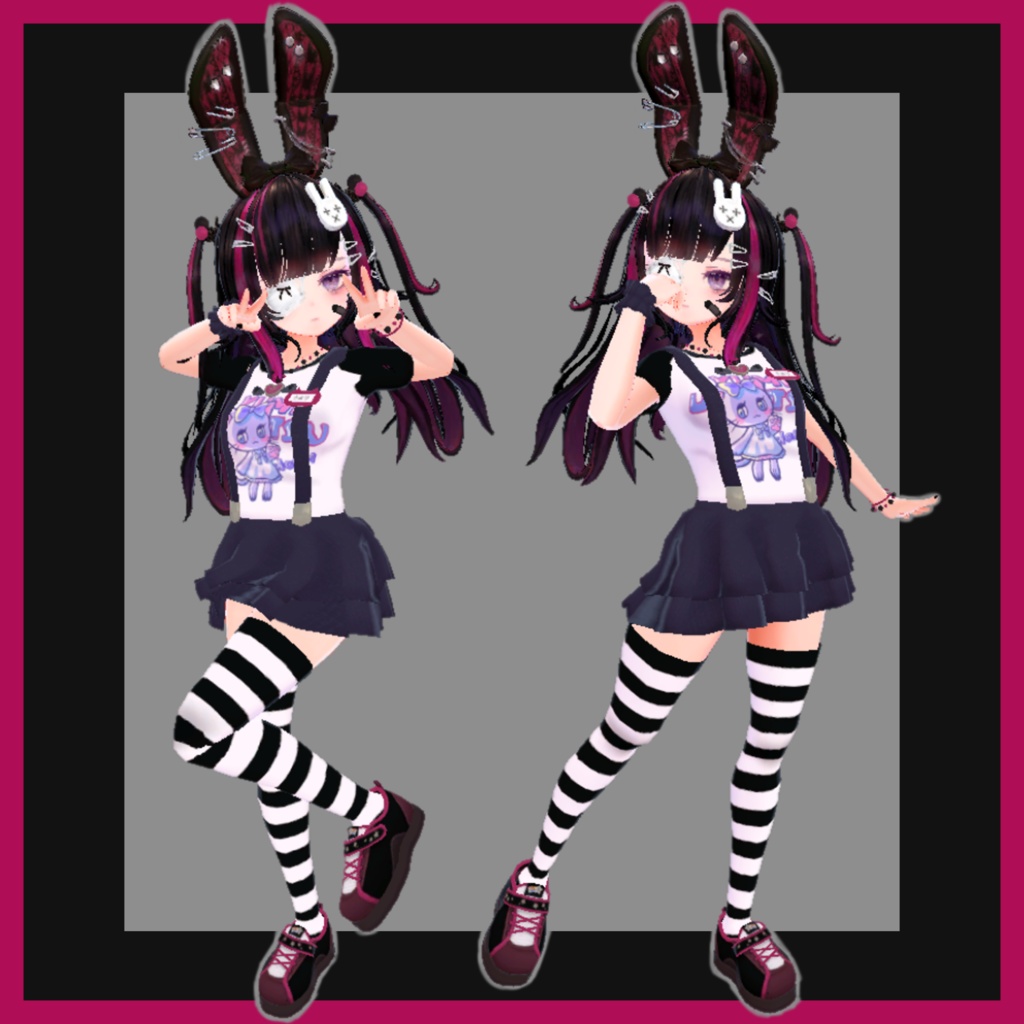 【黒兎さよりちゃん対応】女児服