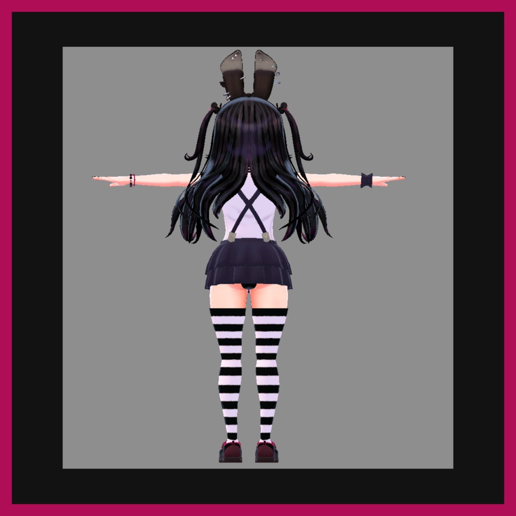 【黒兎さよりちゃん対応】女児服