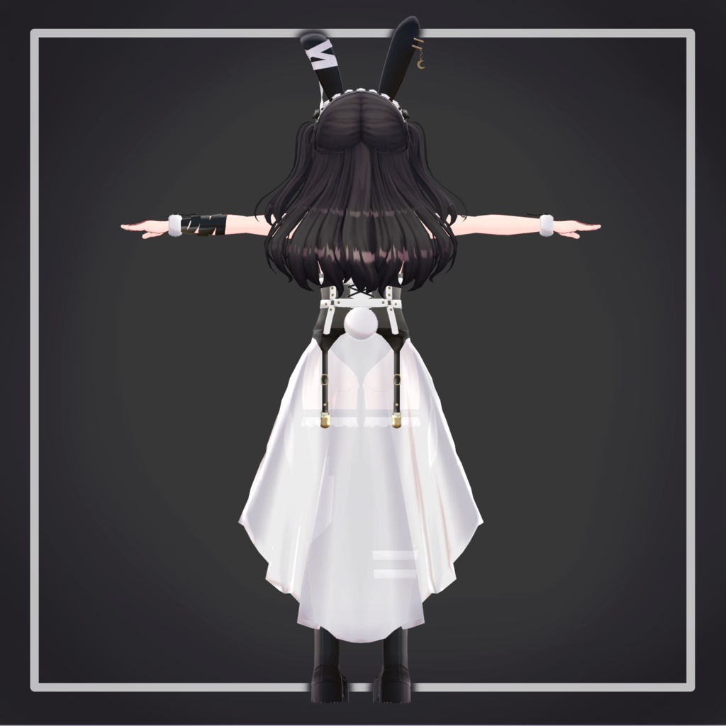 【ミラリスちゃん対応】ゆめやみバニー