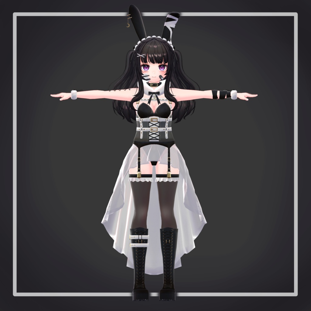 【ミラリスちゃん対応】ゆめやみバニー