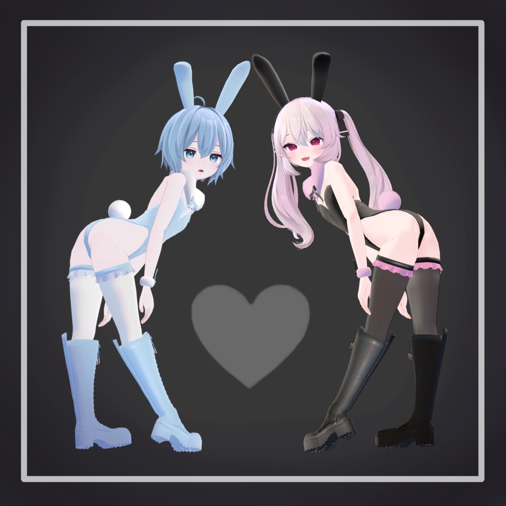 【カリン&ラスクちゃん対応】ゆめやみバニー