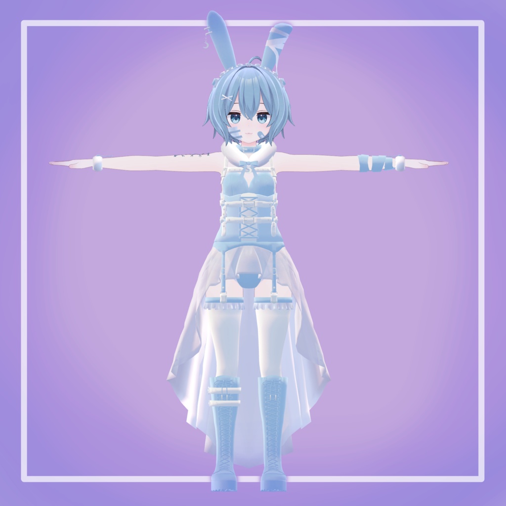 【カリン&ラスクちゃん対応】ゆめやみバニー