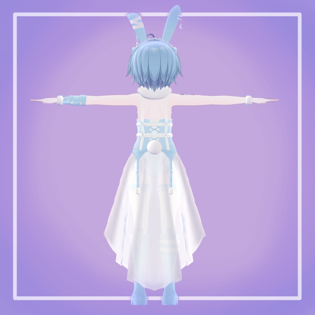 【カリン&ラスクちゃん対応】ゆめやみバニー