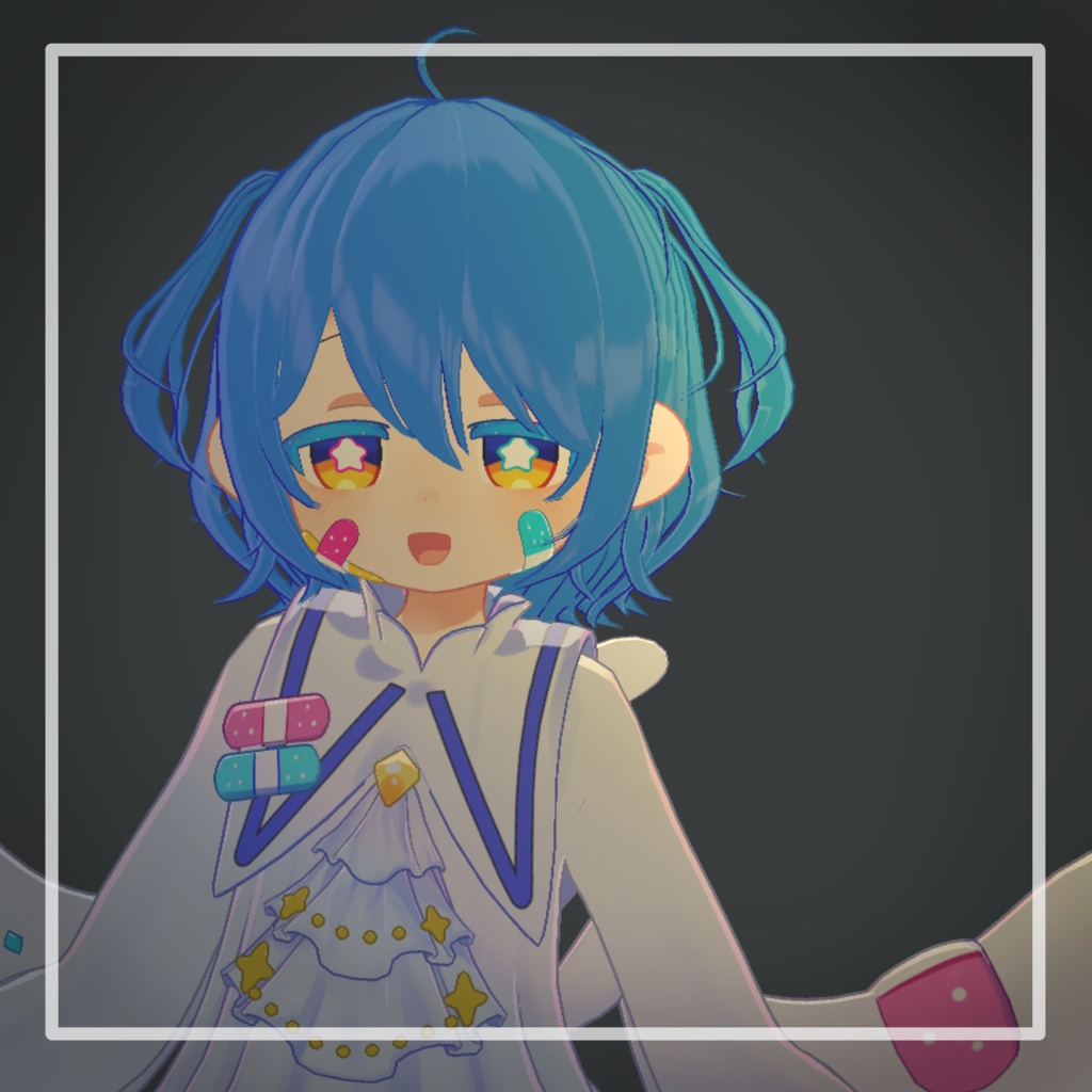 【16アバター対応】short half twin