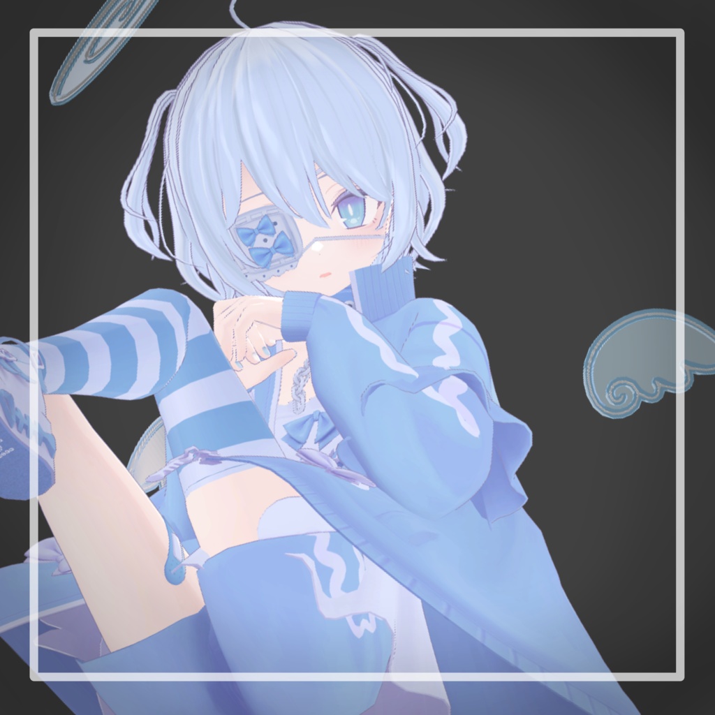 【16アバター対応】short half twin