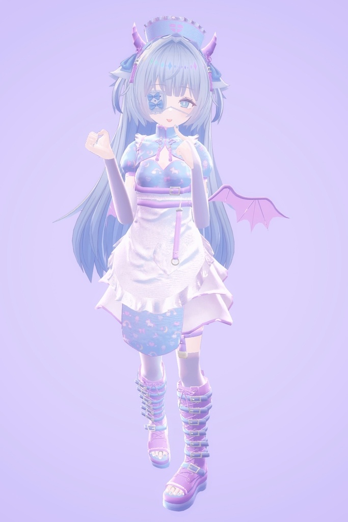 【23アバター対応】でびでびチャイナナースメイド!