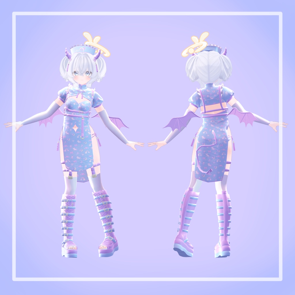 【23アバター対応】でびでびチャイナナースメイド!