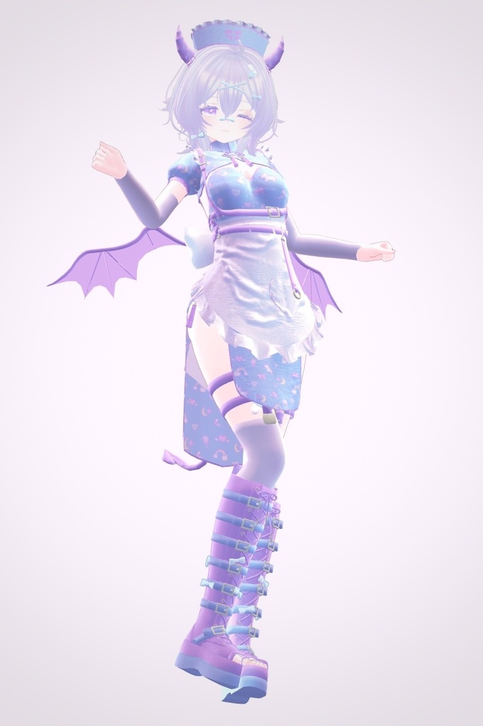 【23アバター対応】でびでびチャイナナースメイド!