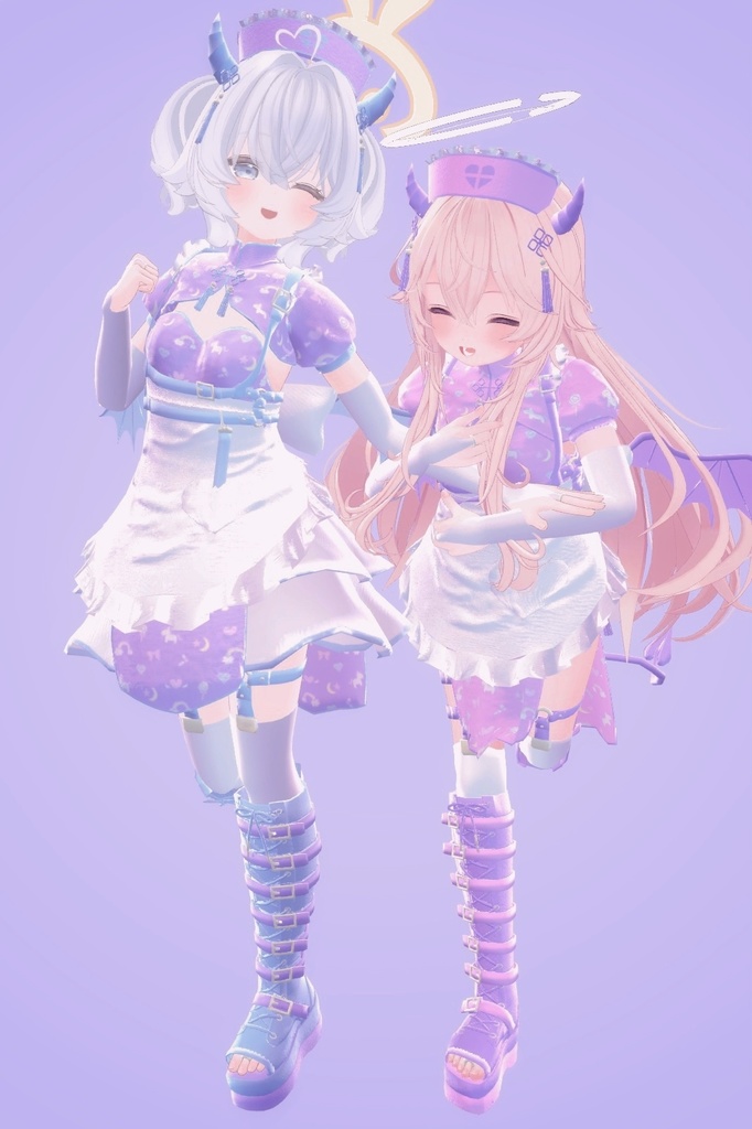 【23アバター対応】でびでびチャイナナースメイド!