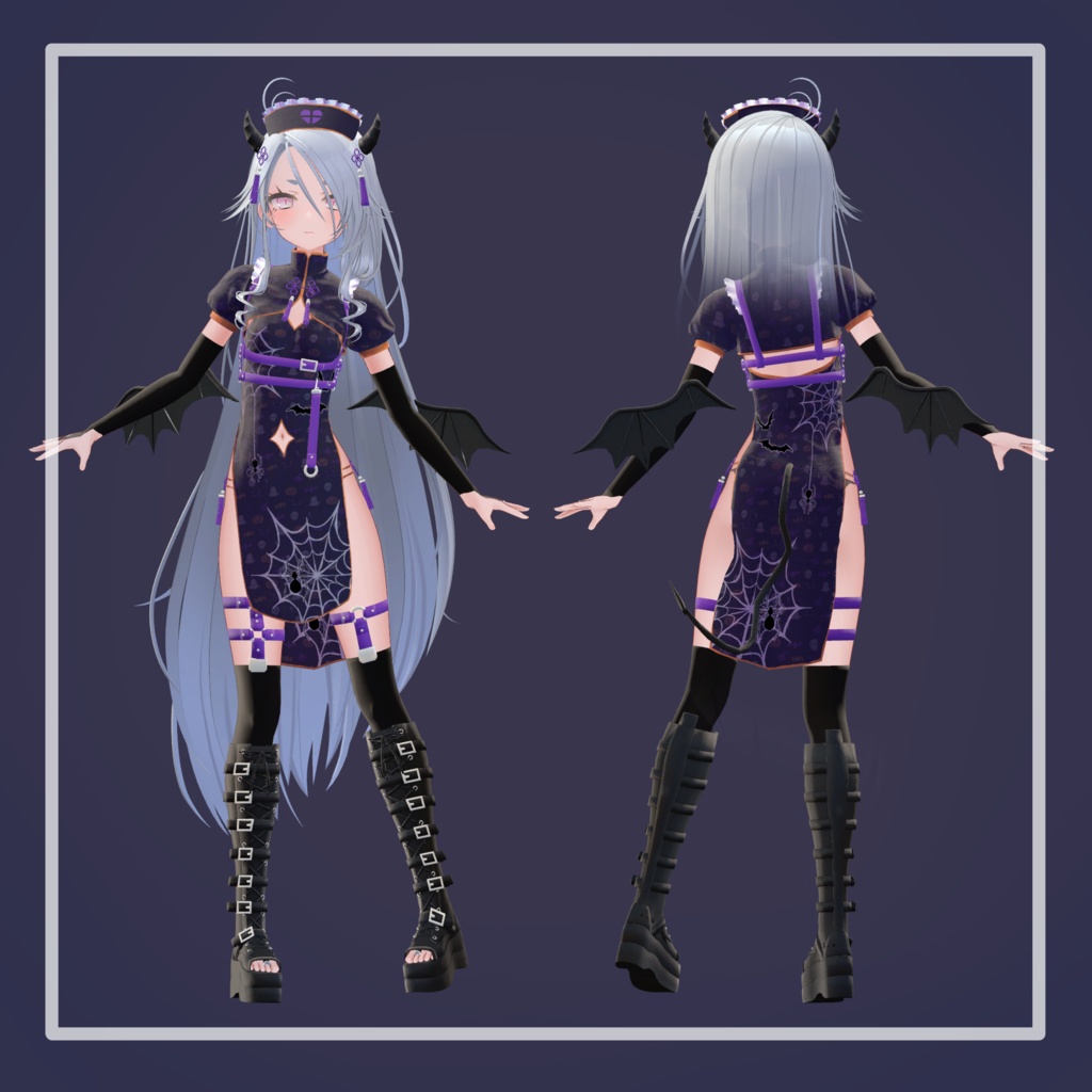 【23アバター対応】でびでびチャイナナースメイド!