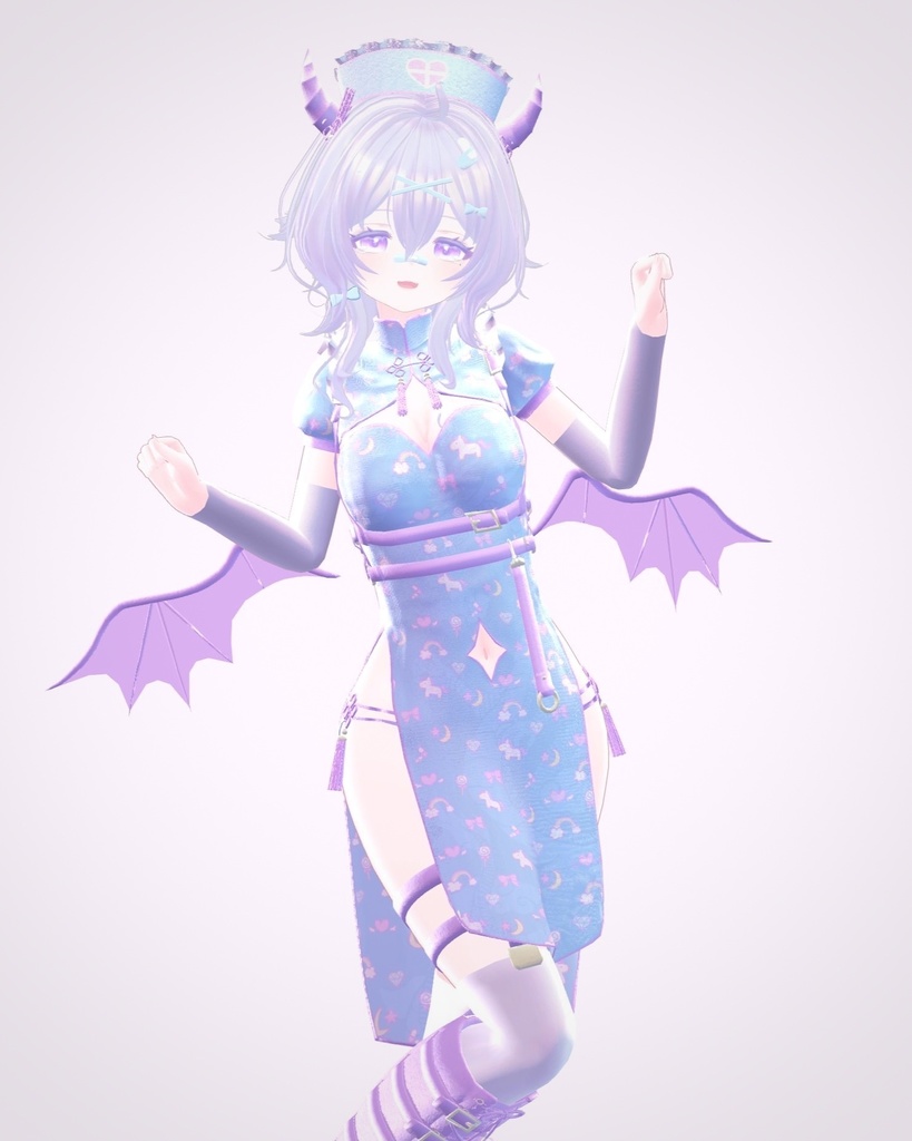 【23アバター対応】でびでびチャイナナースメイド!