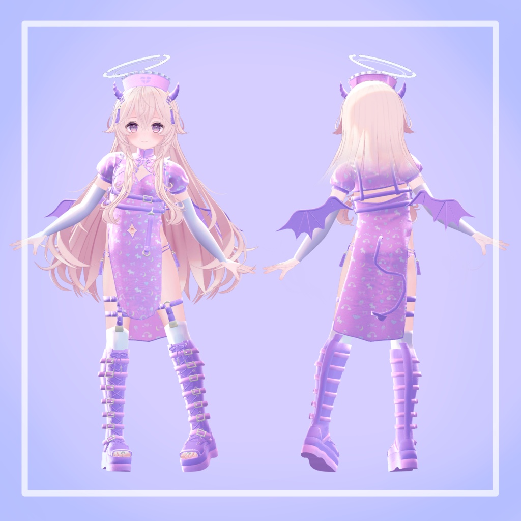 【23アバター対応】でびでびチャイナナースメイド!