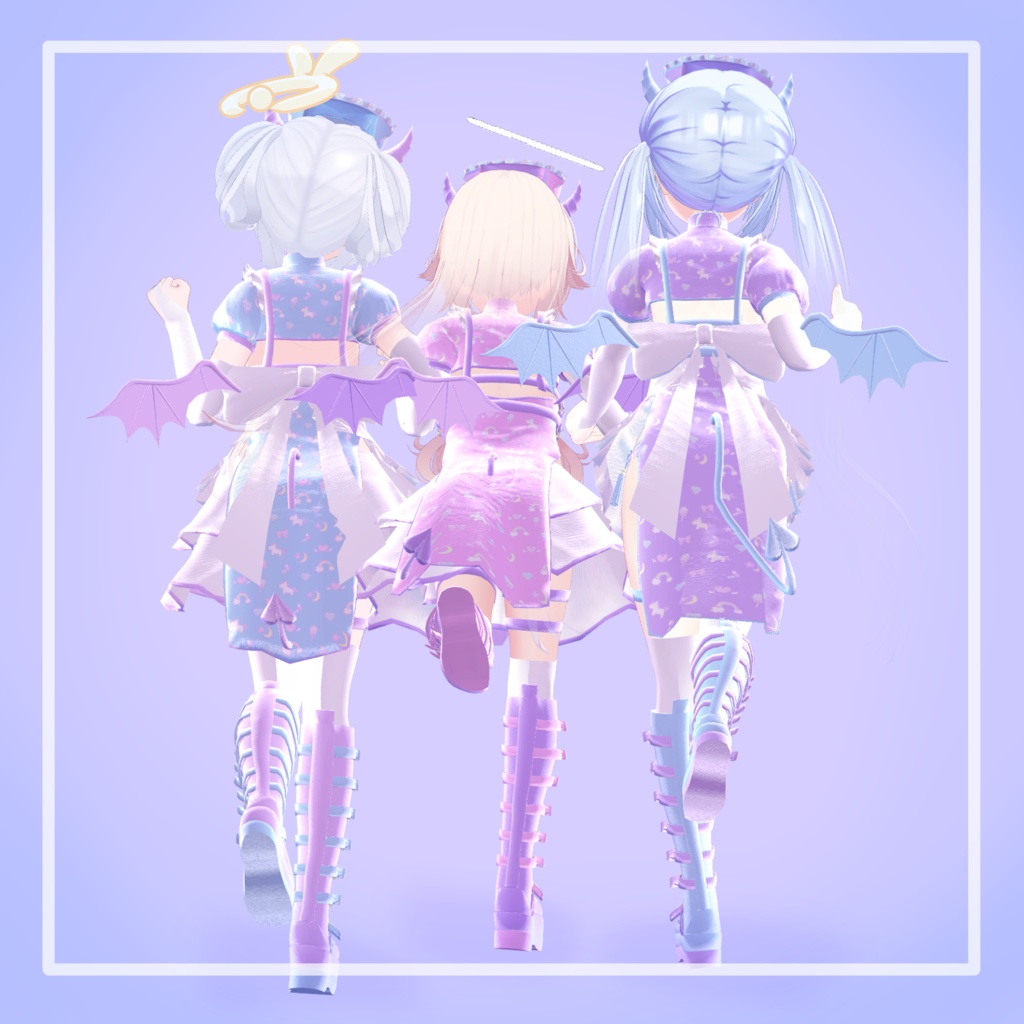 【23アバター対応】でびでびチャイナナースメイド!