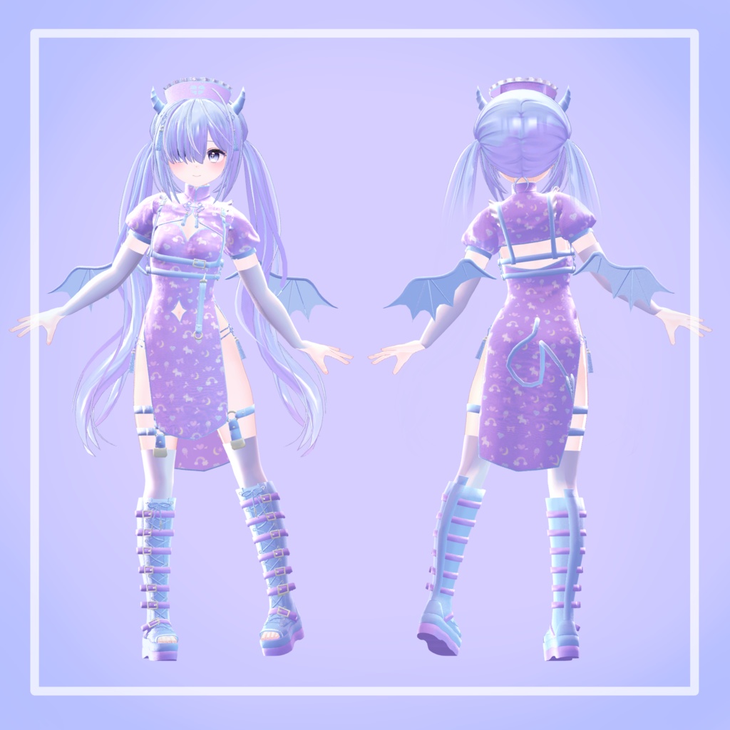 【23アバター対応】でびでびチャイナナースメイド!