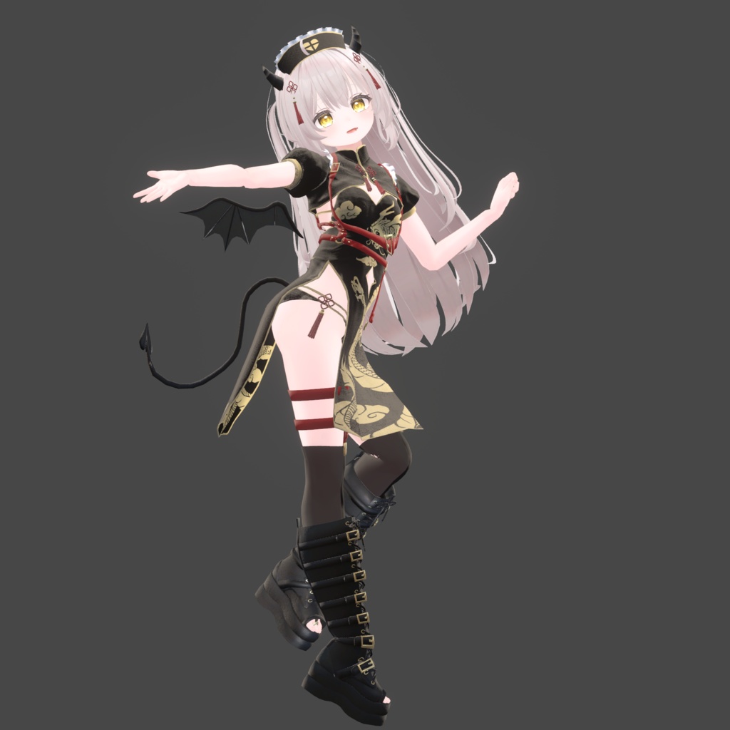 【23アバター対応】でびでびチャイナナースメイド!