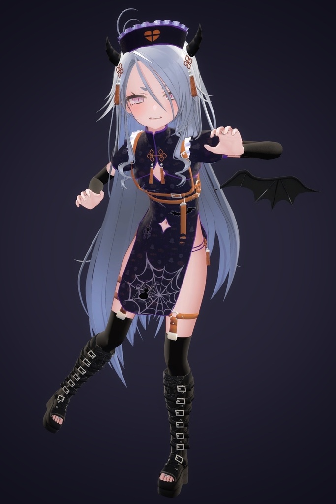 【23アバター対応】でびでびチャイナナースメイド!