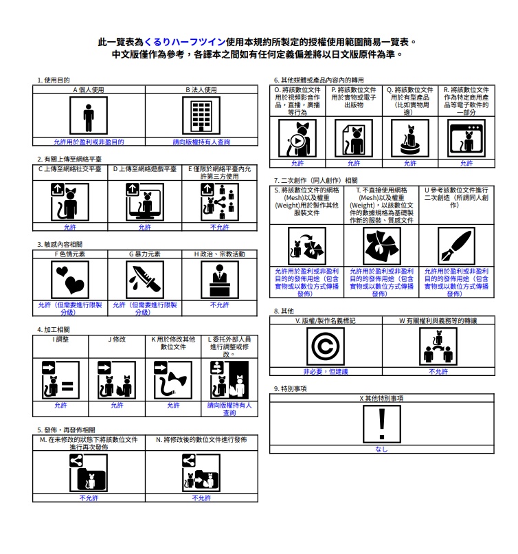 【汎用】くるりハーフツイン