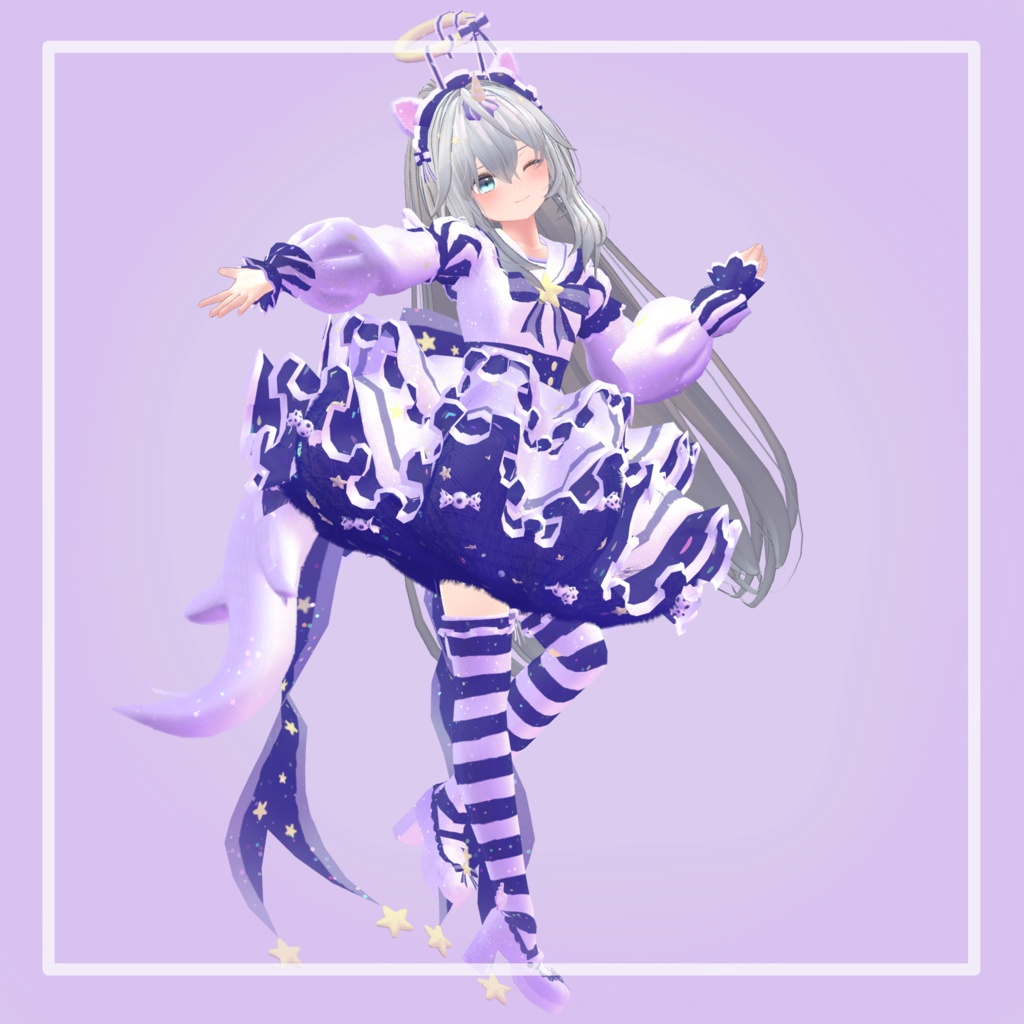 【複数アバター対応】Cosmic☆CandyUnicorn